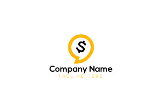 Money Talk Logo Design Template 2