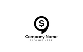 Money Talk Logo Design Template 3