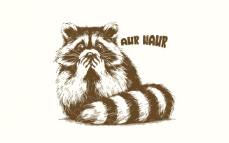 Funny Raccoon PNG, Cute Racoons Sublimation Design, Trash Panda png, Feral Raccoon Clipart,