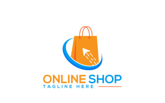 Online Shop Logo Design Template 8