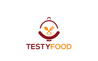 Testy Food Logo Design Template