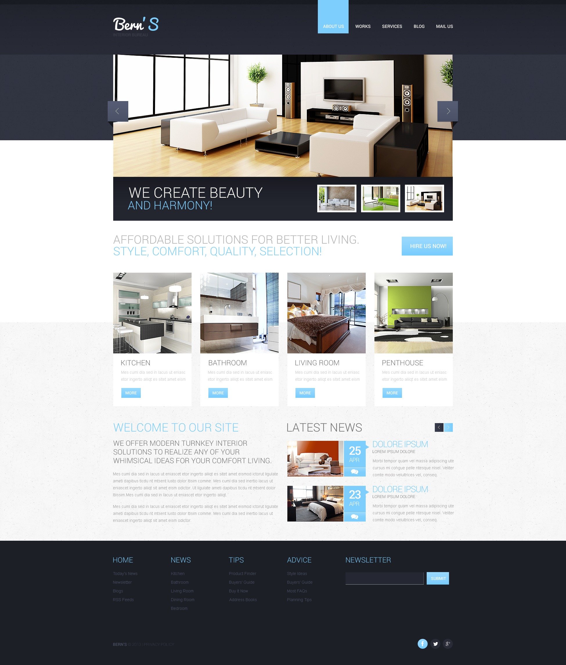 Interior Design Website Template 12 Design Ideas is your source