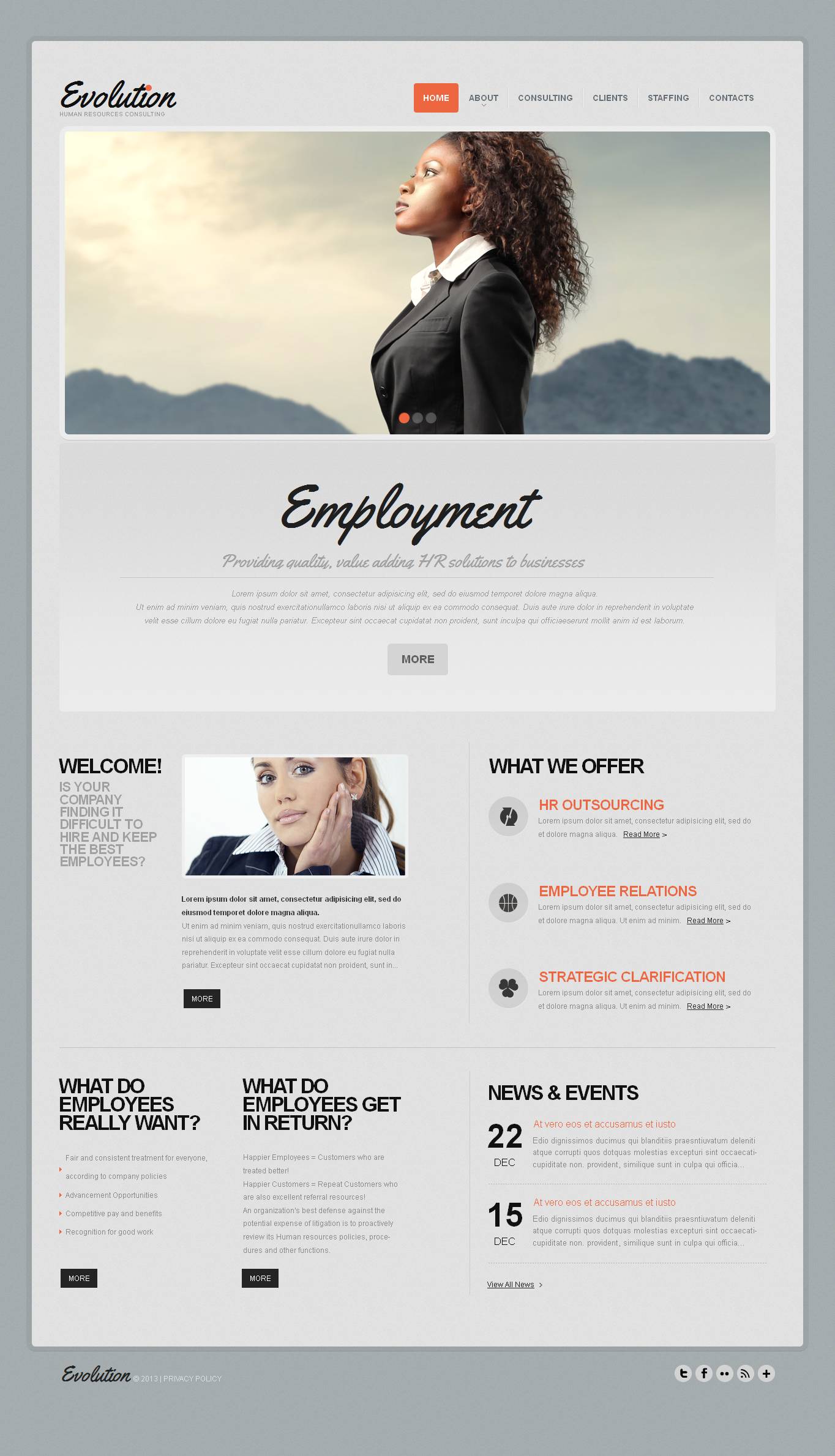 Premium Moto CMS HTML-mall #44607 - skärmbild