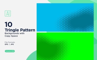 Dynamic Triangles Pattern Background for Creative Projects 208