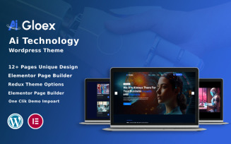 Gloex - AI Agency And Technology WordPress Theme