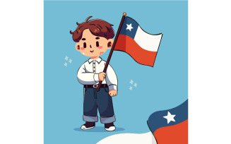 Illustration for Fiestas Patrias Chile