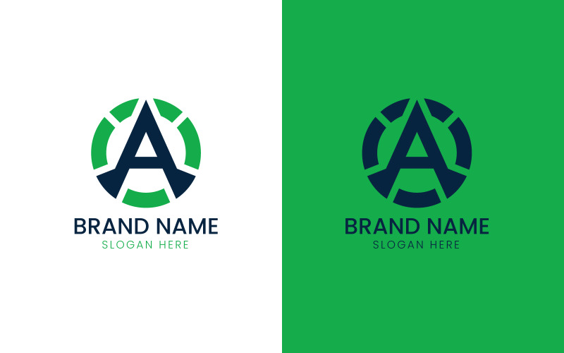 Letter AO company logo-09-325 Logo Template