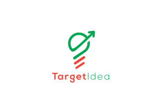 Target Idea Logo Design Template