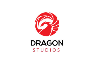 Dragon Logo Design Template 5