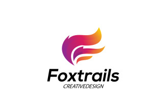 Fox Trails Logo Design Template