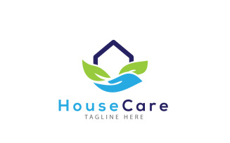 House Care Logo Design Template 3