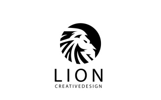 Lion Logo Design Template 3