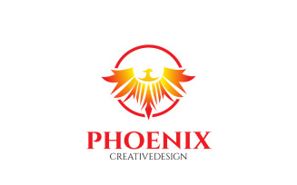 Phoenix Logo Design Template