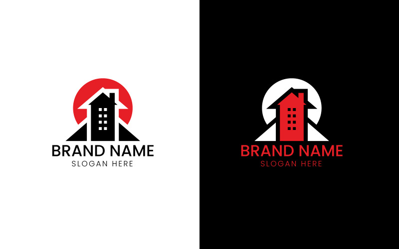 Real estate home logo-09-328 Logo Template