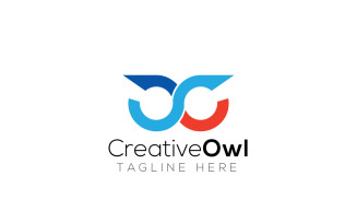 Creative Owl Logo Design Template