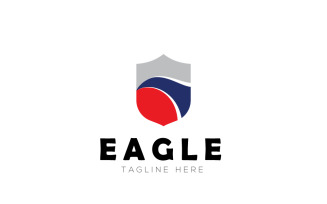 Eagle Logo Design Template 6