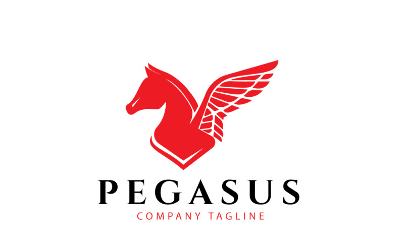 Pegasus Logo & Horse Wing Logo Design 4 Logo Template
