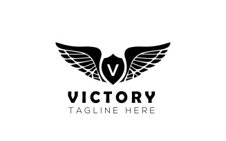 Victory Logo Design Template 2