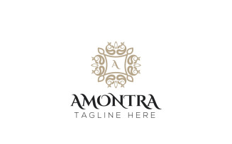 Amontra Logo & Boutique Logo Design Template