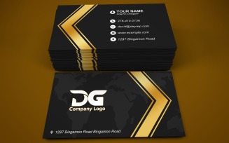 Business Card Template - E-card Template with Customizable Designs - 577