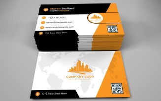 Business Card Template - E-card Template with Customizable Designs - 583