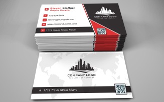 Business Card Template - E-card Template with Customizable Designs - 589