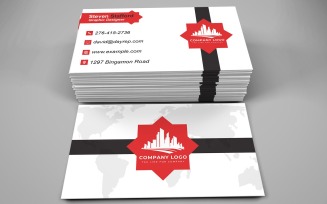 Business Card Template - E-card Template with Customizable Designs - 590