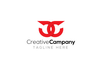 Creative Company & Letter C Logo Design Template