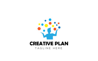 Creative Plan Logo Design Template 2