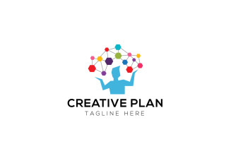 Creative Plan Logo Design Template 3