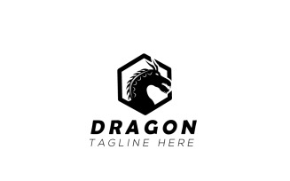 Dragon Logo Design Template 6