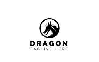 Dragon Logo Design Template 7