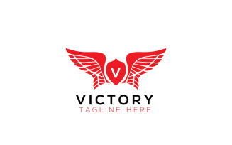 Victory Logo Design Template 3