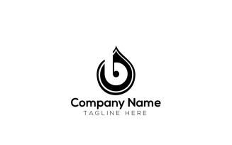 Best Drop Logo Design Template