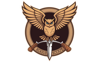 The symbol is of a scouting owl