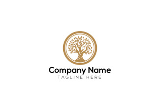 Tree Logo Design Template