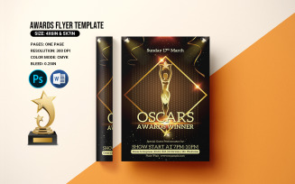 Oscar Award Night Flyer Template