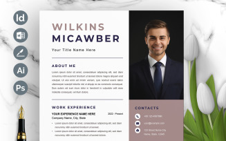 Professional Minimalist Resume Design