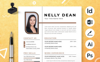 Unique Creative Resume Layout