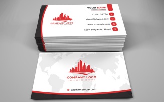 Business Card Template - E-card Template with Customizable Designs - 592