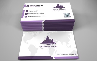 Business Card Template - E-card Template with Customizable Designs - 593