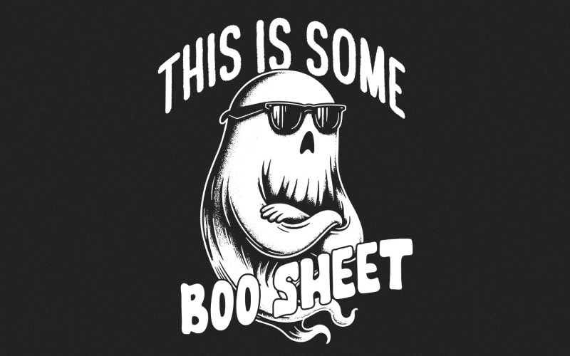 This is Some Boo Sheet png, Cute Ghost png, Ghost Sunglasses png, Halloween Shirt png, Ghost png, Illustration