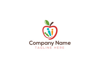 Family Food Care Logo Design Template