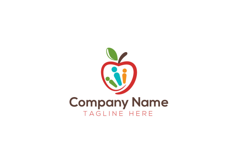 Family Food Care Logo Design Template Logo Template