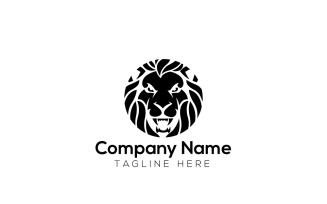 Lion Logo Design Template 6