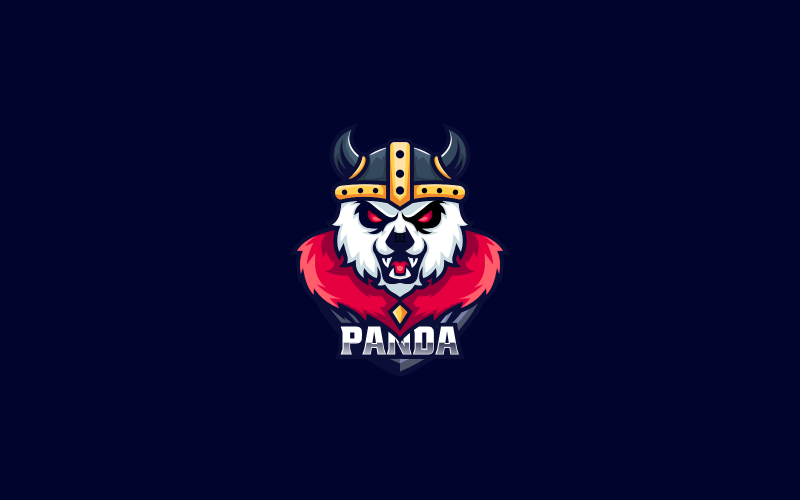 Panda E- Sport and Sport Logo Logo Template