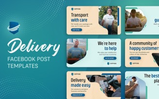 Delivery Facebook Post Templates