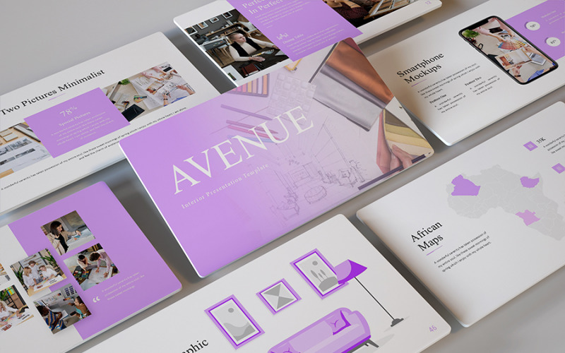 Avenue - Interior Keynote Template