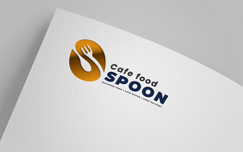 Dining Spoon Fork Bistro Cafe S Logo Logo Template