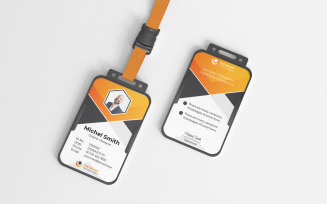 Multipurpose Corporate ID Card template